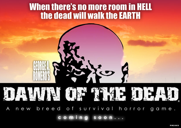 Dawn of the Dead game promo