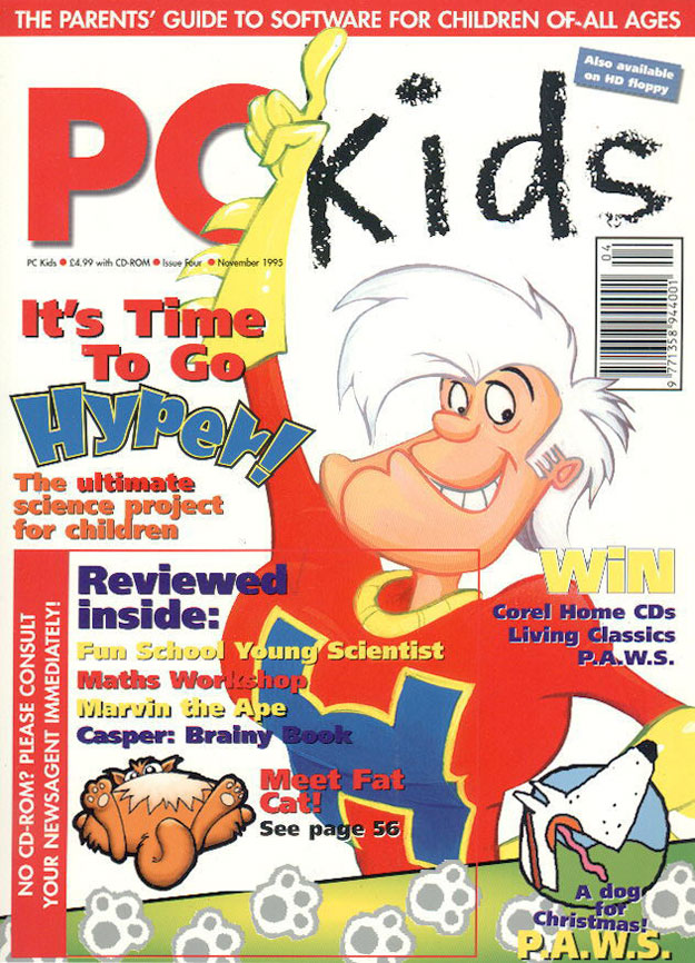 Cover of PC Kids issue four